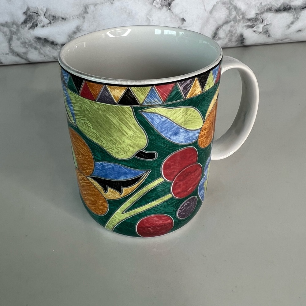 VGT PTS International “Carmen” Multi-Colored Coffee Mug